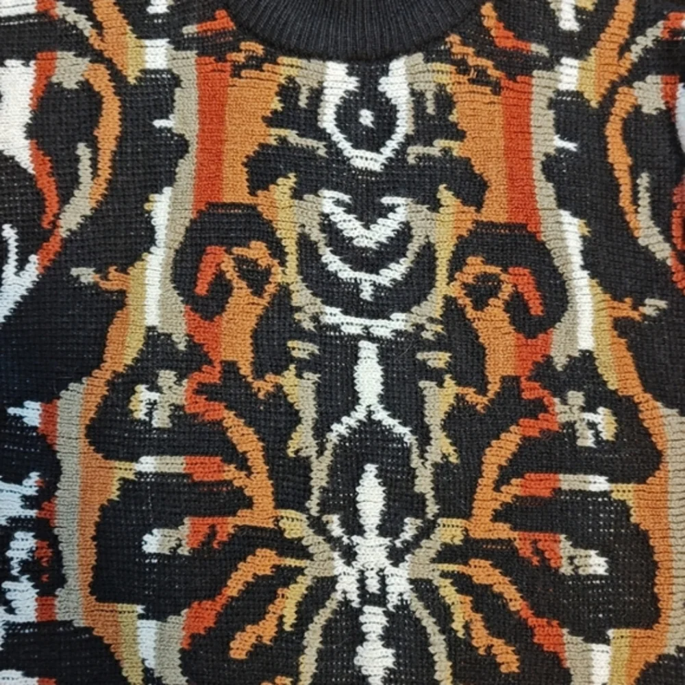 Vintage 90s Premiere Designer Collection Abstract Sweater Men's Medium Coogi Sty